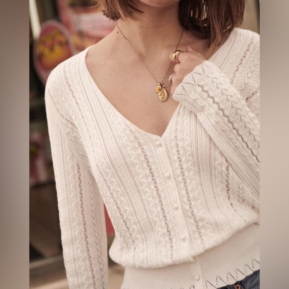 Sezane Jeanne Cardigan